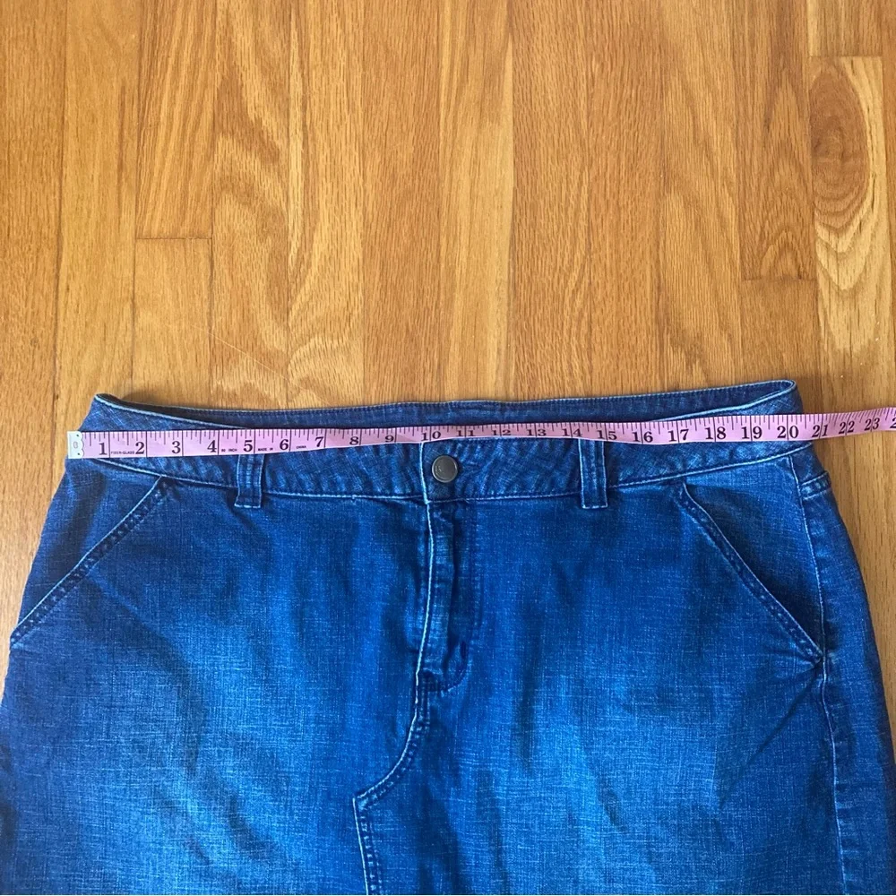 Glamour x Lane Bryant Denim Mini Skirt 22